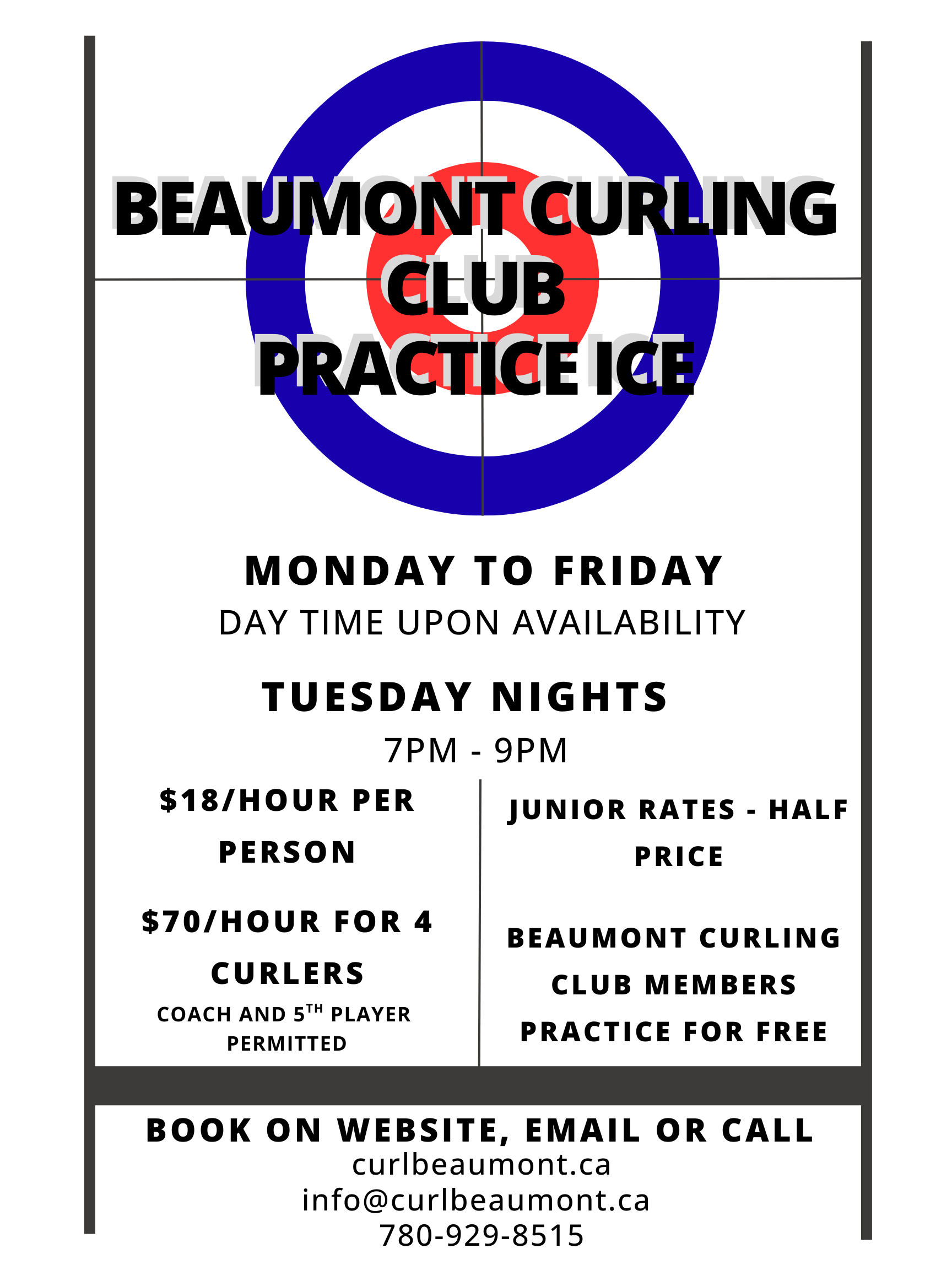 Practice Ice Poster